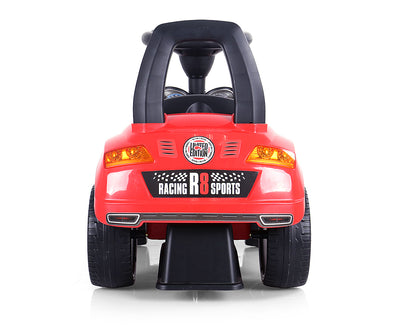 Milly Mally Potkuauto Racer Vaaleanpunainen - Vuodevaatteet.fi