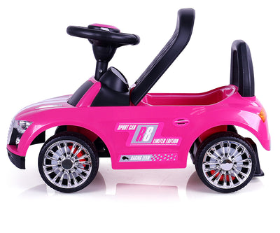 Milly Mally Potkuauto Racer Vaaleanpunainen - Vuodevaatteet.fi