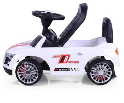 Milly Mally Potkuauto Racer Valkoinen - Vuodevaatteet.fi