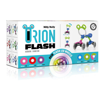 Milly Mally Potkupyörä Orion Flash Sininen - Vuodevaatteet.fi