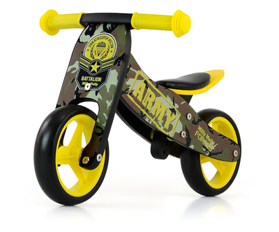 Milly Mally Ride-On 2in1 Jake -ajoneuvo, vihreä.