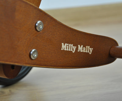 Milly Mally Ride-on 2-in-1 Jake -leikkiauto, vihreä.
