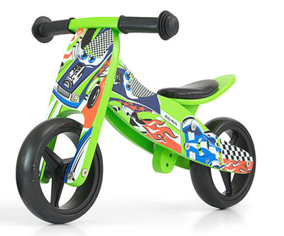 Milly Mally Ride-On 2in1 Jake -vihreä auto.