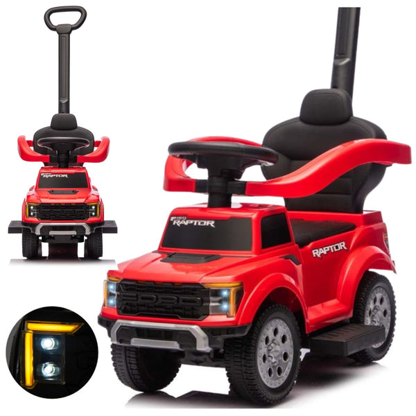 Milly Mally - Milly Mally Ford F-150 3w1 työntöauto punainen