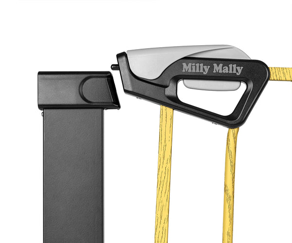 Milly Mally - Milly Mally Turvaportti portaikkoon laajennuksilla Guardy 104 Black Natural