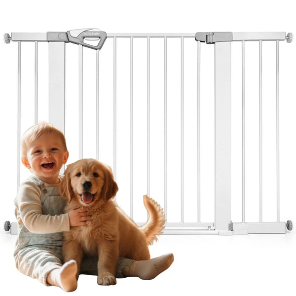Milly Mally - Guardy turvaportti portaisiin laajennuksilla 118 White