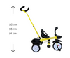 Milly Mally Tricycle Axel Yellow