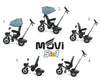 Milly Mally Tricycle Movi Red