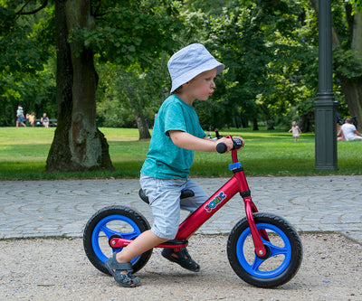 Milly Mally Walking Bike - Sonic, musta/mintunvihreä.