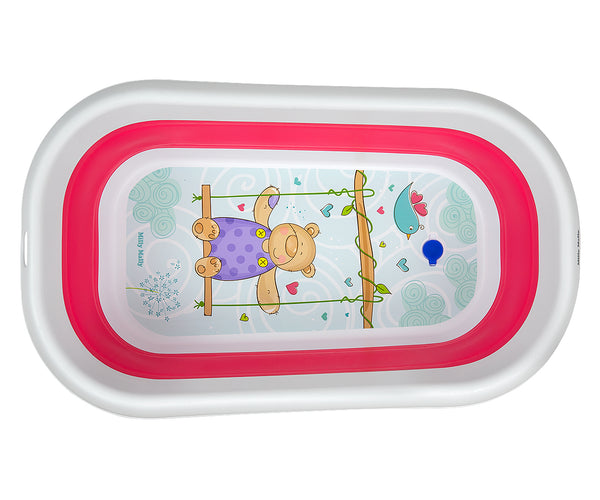 Milly Mally - Milly Mally kokoontaitettava kylpyamme Aqua Pink