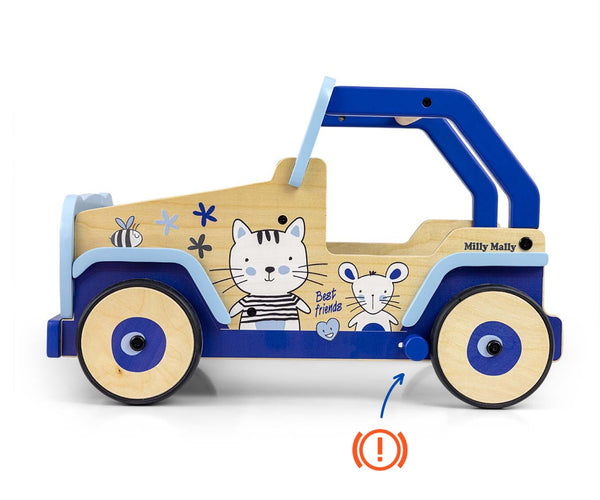 Milly Mally - Milly Mally lasten kävelytuki Explorer Cat and Mouse