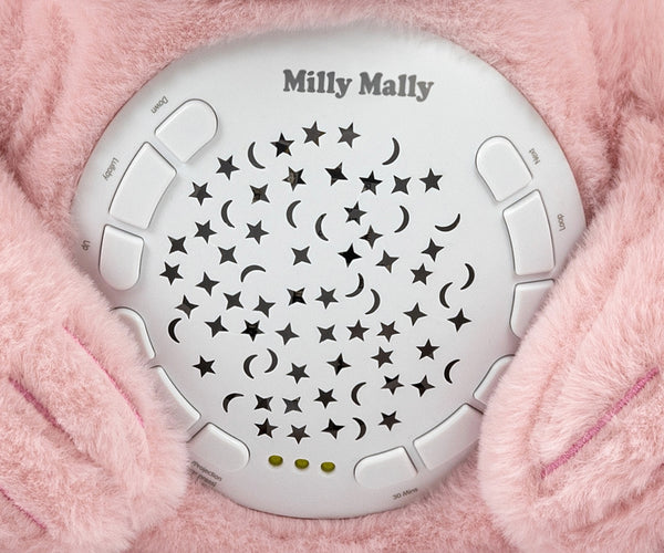 Milly Mally - Milly Mally Milly Bear pehmolelu projektorilla pinkki