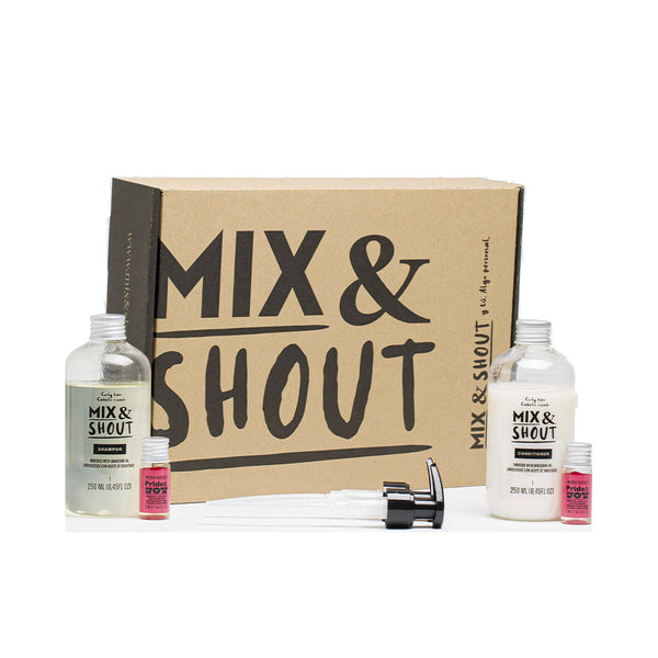 Mix & Shout Balancing curly routine lot 4 kpl | Vuodevaatteet.fi
