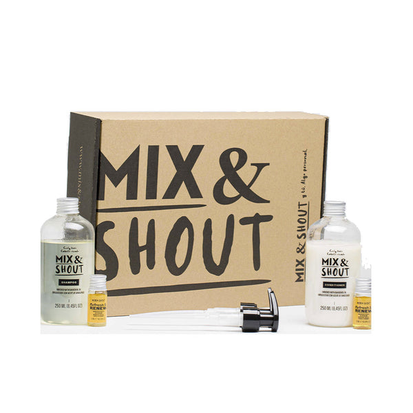 Mix & Shout Curly repair routine lot 4 kpl | Vuodevaatteet.fi