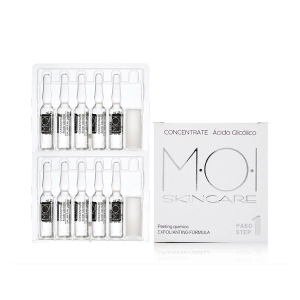 Moi Glycolic Acid Facial Ampoules 10 X 2 Ml | Vuodevaatteet.fi