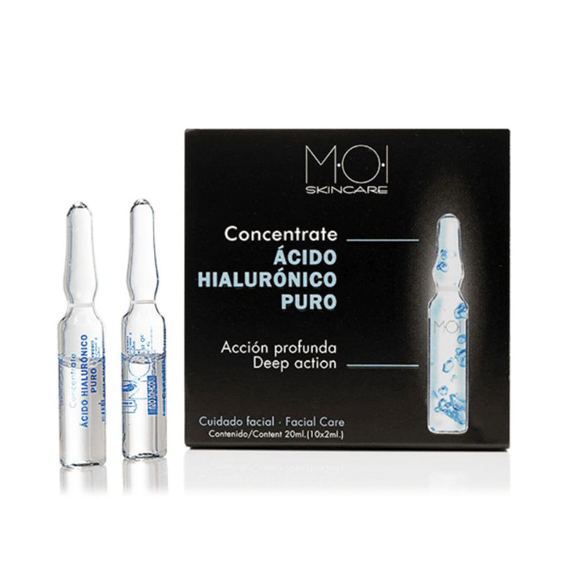 Moi Pure Hyaluronic Acid Facial Ampoules 10 X 2 Ml | Vuodevaatteet.fi