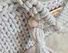 Nukkevaunu Moseskori - Light Grey