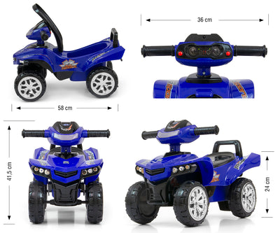 Monster Potkuauto Navy - Vuodevaatteet.fi