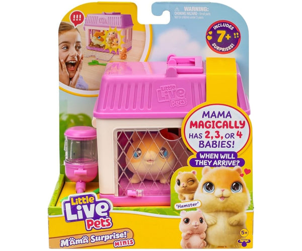 Mix - Little Live Pets Mama Surprise Minis hamsteri