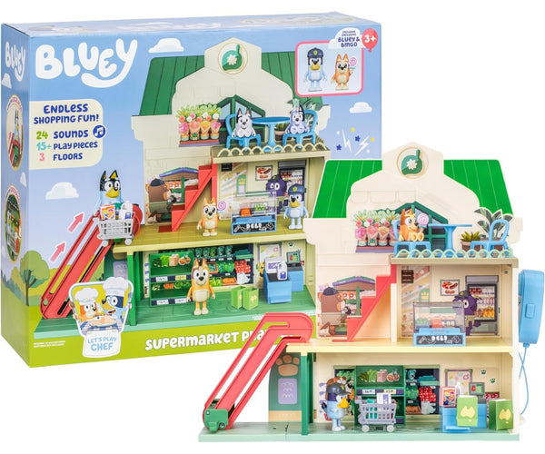 Mix - Bluey supermarketti-leikkisetti