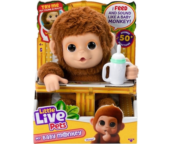 Mix - Little Live Pets interaktiivinen apina Mango