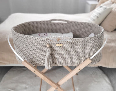 Moseskori - Puuvilla - Light Beige