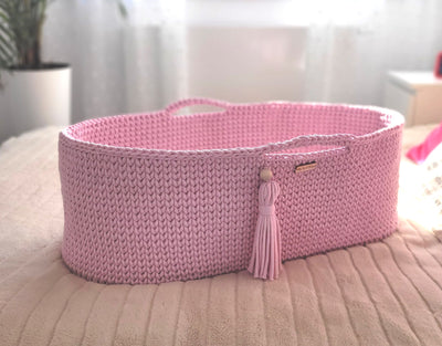Moseskori - Puuvilla - Pink