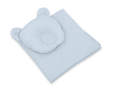 Moseskorin Peito Ja Tyyny - Teddy Bear - Blue