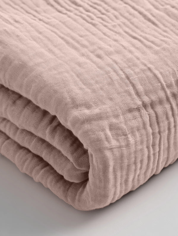 Mousseline Aluslakana Blush Roosa 160x200 cm
