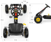 Musta Karting lasten polkuauto - Thor - Vuodevaatteet.fi