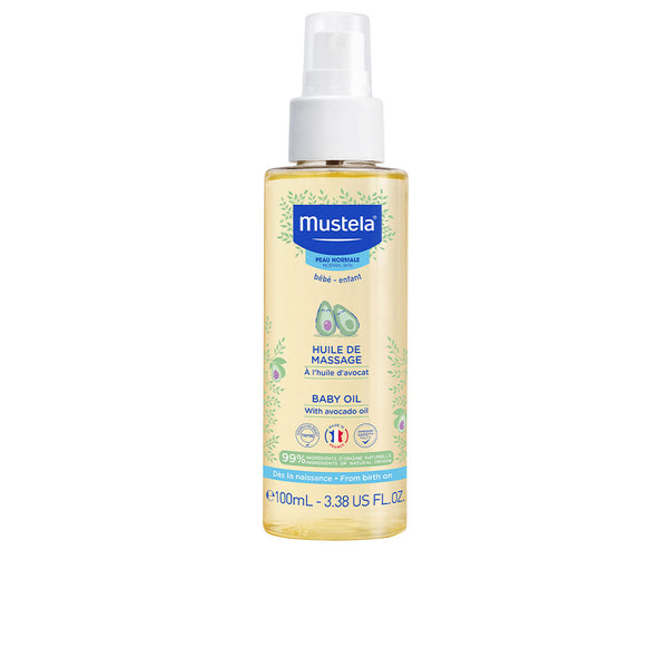Mustela Bebé-niño hierontaöljy 100 ml | Vuodevaatteet.fi