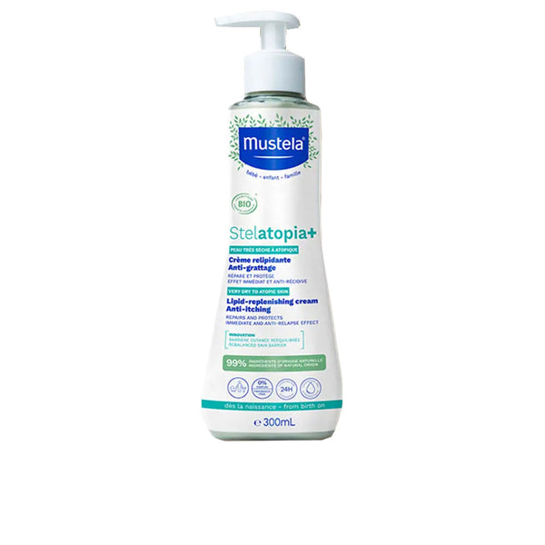 Mustela Stelatopia+ bio lipiditasapetta voide 300 ml | Vuodevaatteet.fi