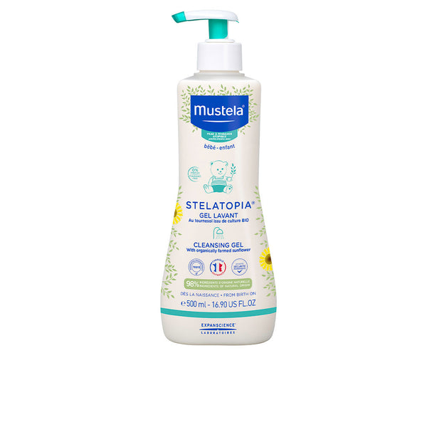 Mustela Stelatopia kylpygeeli 500 ml | Vuodevaatteet.fi