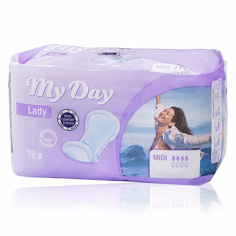 My Day My day inkontinenssisiteet midi 10 kpl | Vuodevaatteet.fi