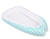 Unipesä - Turquoise With Dots/White