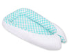 Unipesä - Turquoise With Dots/White