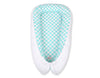 Unipesä - Turquoise With Dots/White