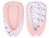 Unipesä - Navy Blue Stars/Powder Pink