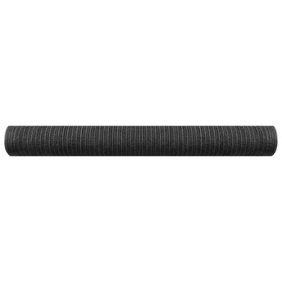 Näkösuoja antrasiitti 1x50 m HDPE 75 g/m²