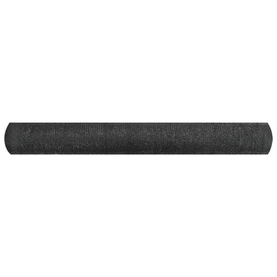 Näkösuoja musta 1x10 m HDPE 195 g/m²