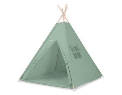 Leikkiteltta + Pehmuste - Pastel Green