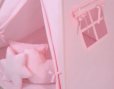 Leikkiteltta + Pehmuste - Pink