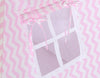 Leikkiteltta + Pehmuste - Chevron Pink
