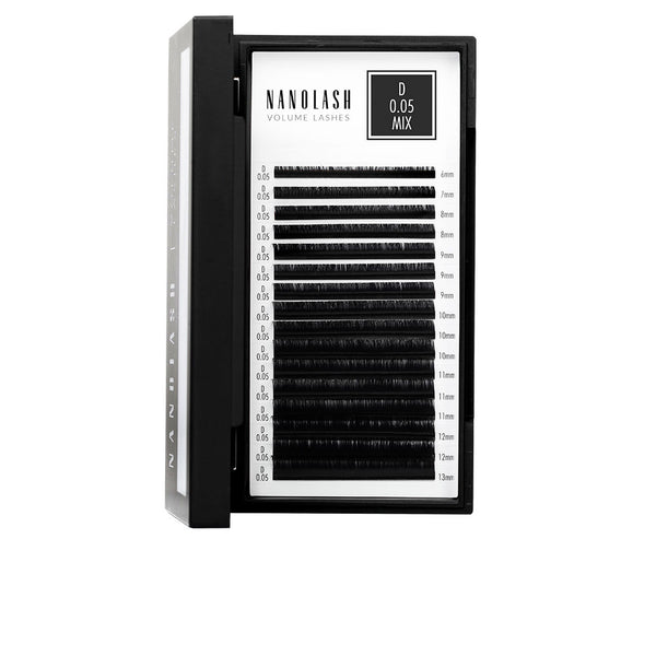 Nanolash Volume lashes tekoripset 0.05 d #6-13 mm 1 kpl | Vuodevaatteet.fi