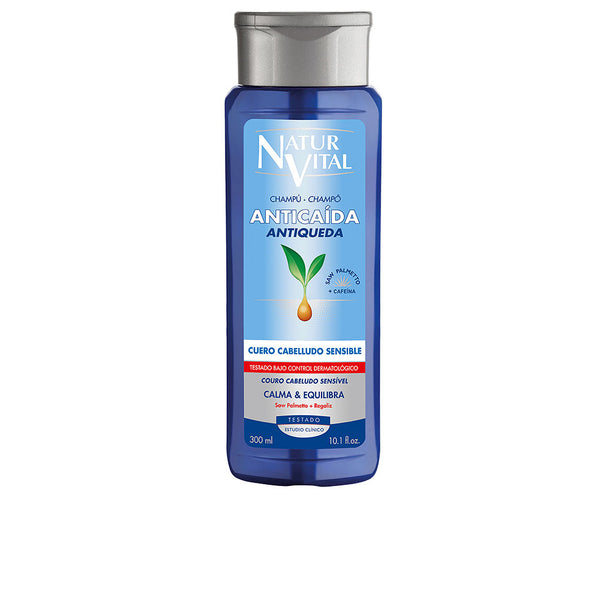 Natur Vital Anti-falling shampoo herkälle päänahalle 300 ml | Vuodevaatteet.fi