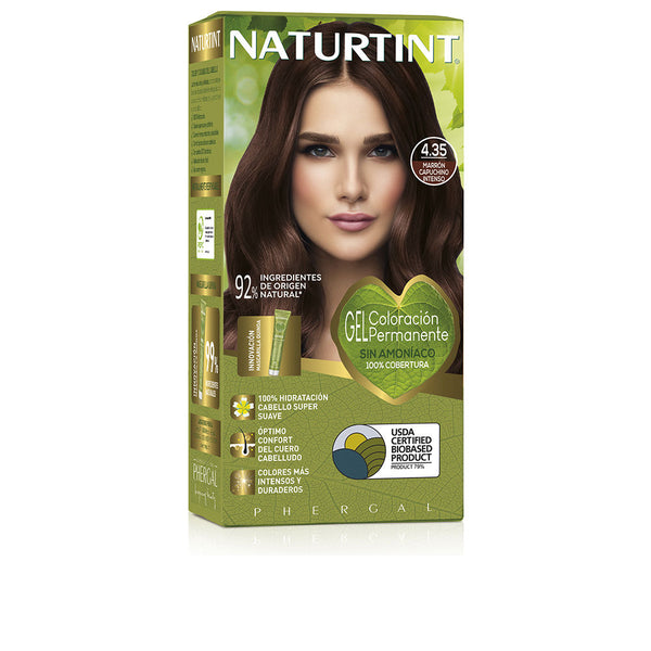 Naturtint #4.35 intensiivinen cappuccino-ruskea 170 ml | Vuodevaatteet.fi