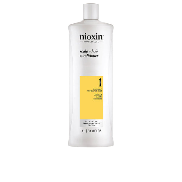 Nioxin System 1 - Conditioner - Natural Hair With Mild Weakening 1000 Ml | Vuodevaatteet.fi