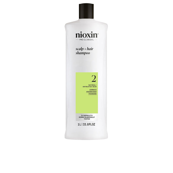 Nioxin System 2 - Shampoo - Natural Hair With Advanced Weakening 1000 Ml | Vuodevaatteet.fi