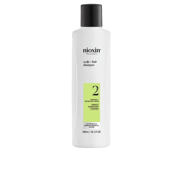 Nioxin System 2 - Shampoo - Natural Hair With Advanced Weakening 300 Ml | Vuodevaatteet.fi