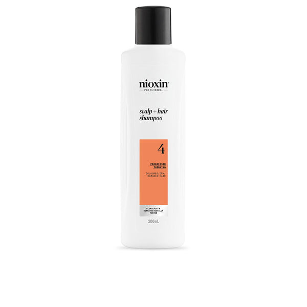 Nioxin System 4 - Shampoo - Dyed And Damaged Hair With Advanced Weakening 300 Ml | Vuodevaatteet.fi